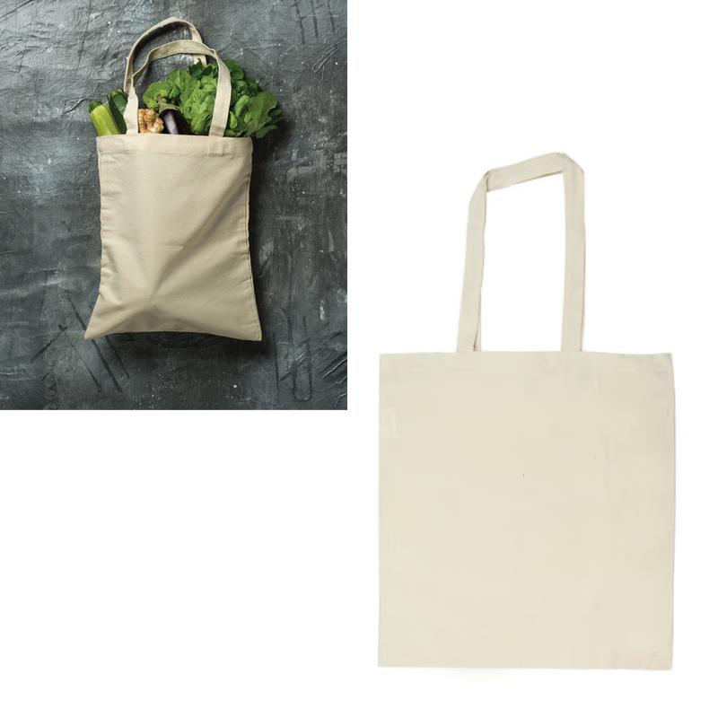 Cotton Bags With Self Fabric Handle